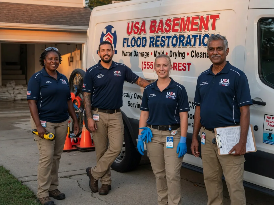 Basement Flood Cleanup company in Ewing, IL